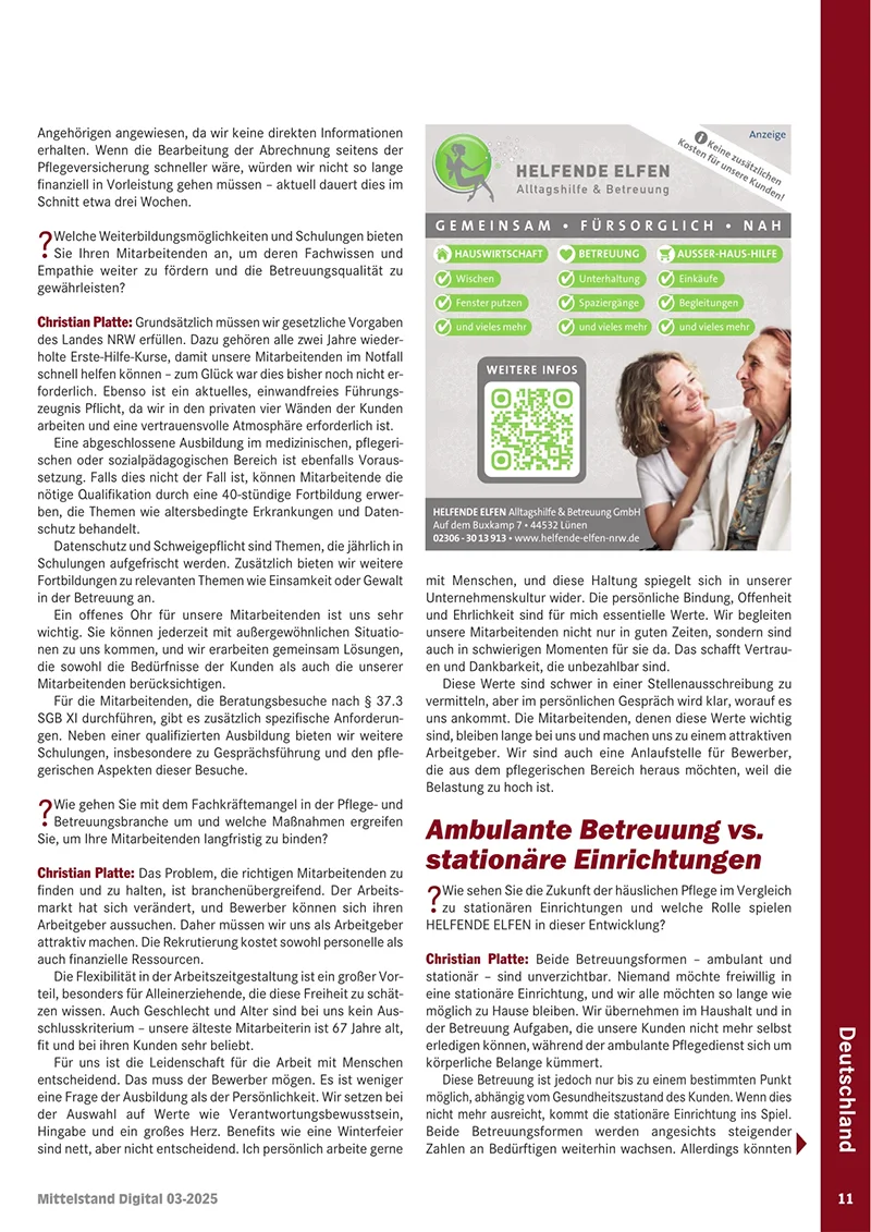 BDS/BVMU Magazin Seite 11