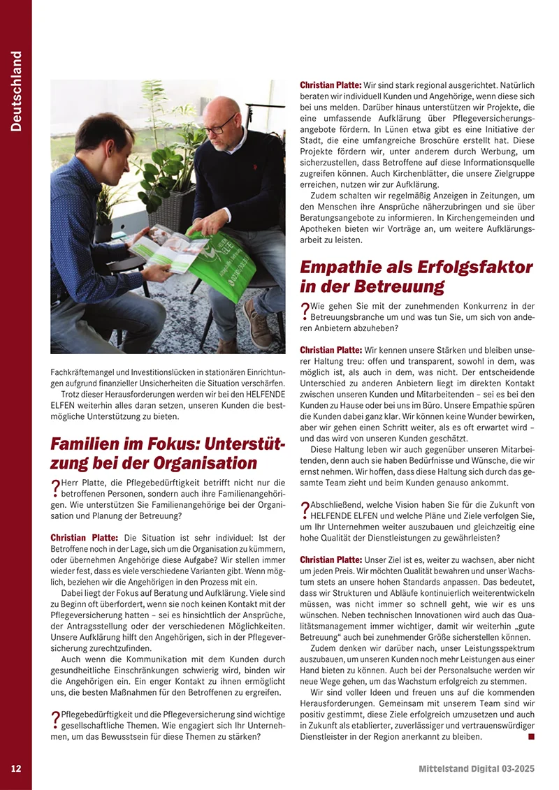 BDS/BVMU Magazin Seite 12