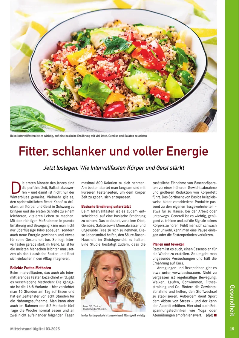 BDS/BVMU Magazin Seite 15