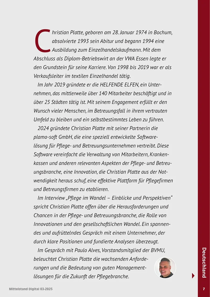 BDS/BVMU Magazin Seite 7