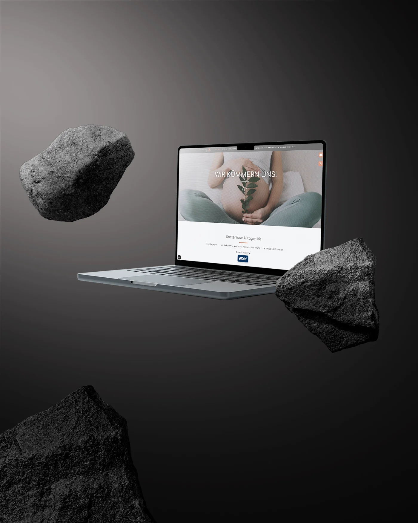 Website für Pflege & Betreuung – Alltagsbegleitung, barrierearme Infos & schnelle Kontaktwege