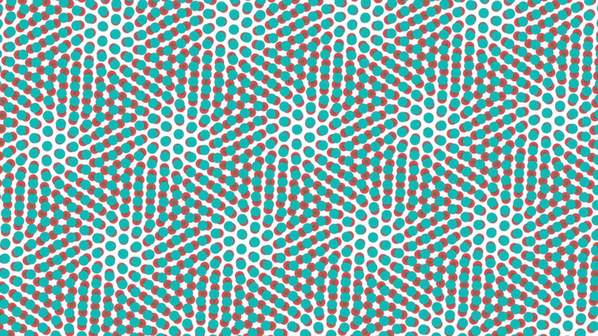 Makroaufnahme von Druckrasterpunkten – typische Ursache für den Moiré-Effekt